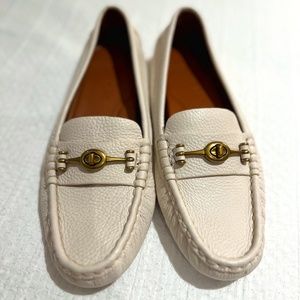 Coach Crosby Driver Leather Loafers - Women's